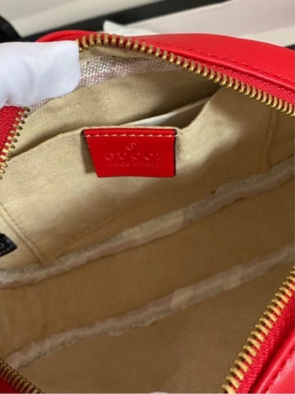Gucci Marmont Belt bag Red